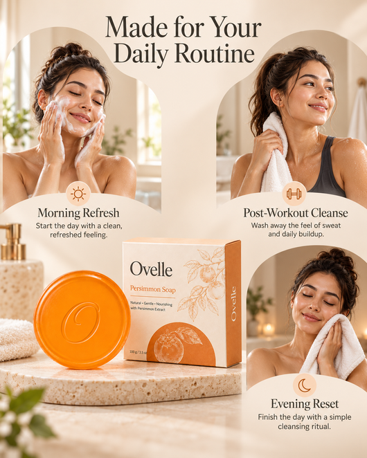 Japanese Handmade Persimmon Deodorizing Soap